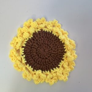 Dessous de verre tournesol